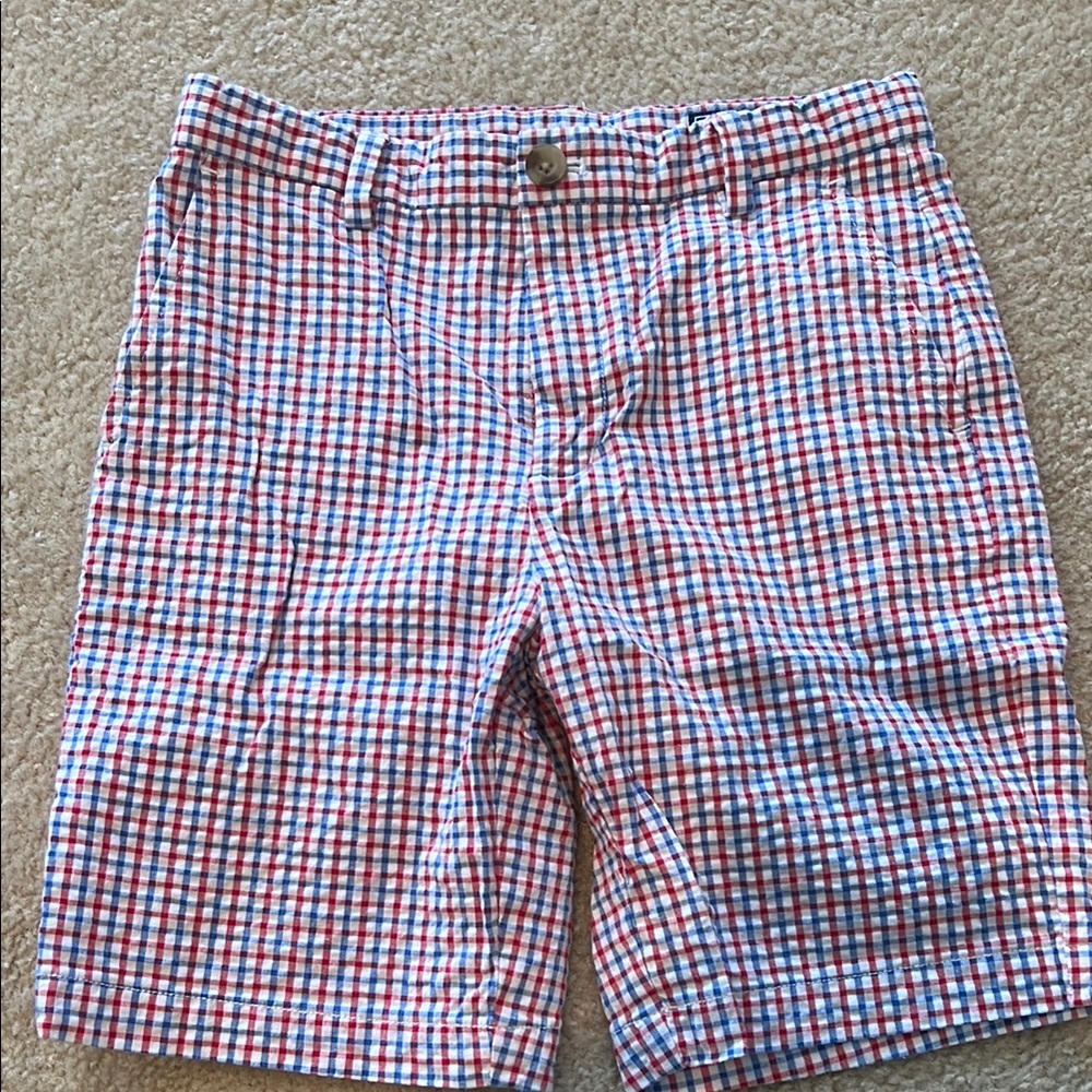 Vineyard Vines Red and Blue Flat Front Shorts